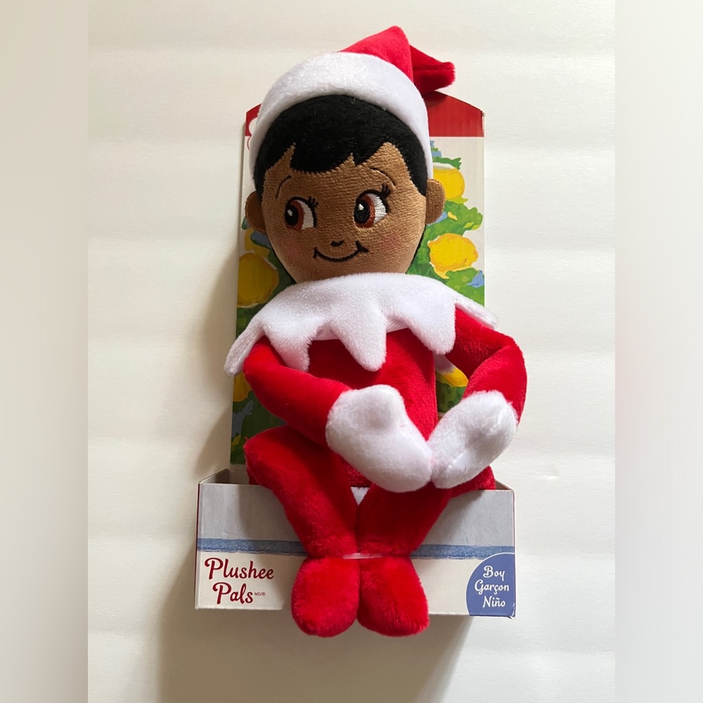 Elf on a Shelf Plushee Pal boy for holiday
